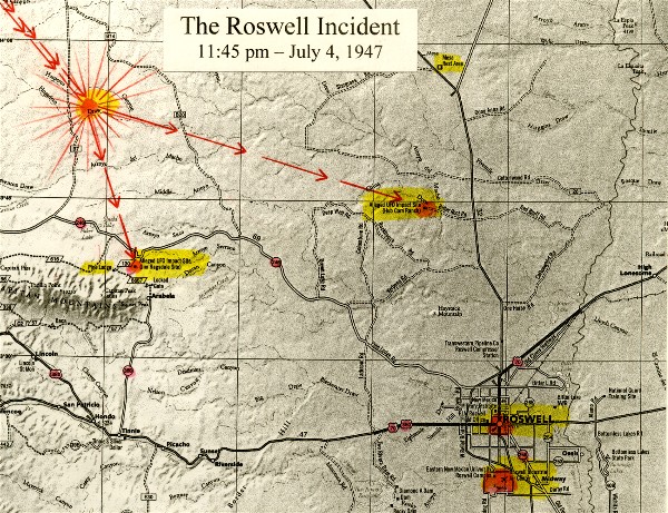 Roswell New Mexico Crash Site Location